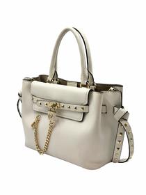 Cartera Blanca Michael Kors Hamilton Legacy