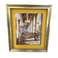 Cuadro "Mercado" de Dhlema Lopez 47 x 37 cm.