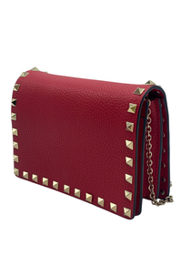 Bandolera Roja Valentino Garavani Rockstud