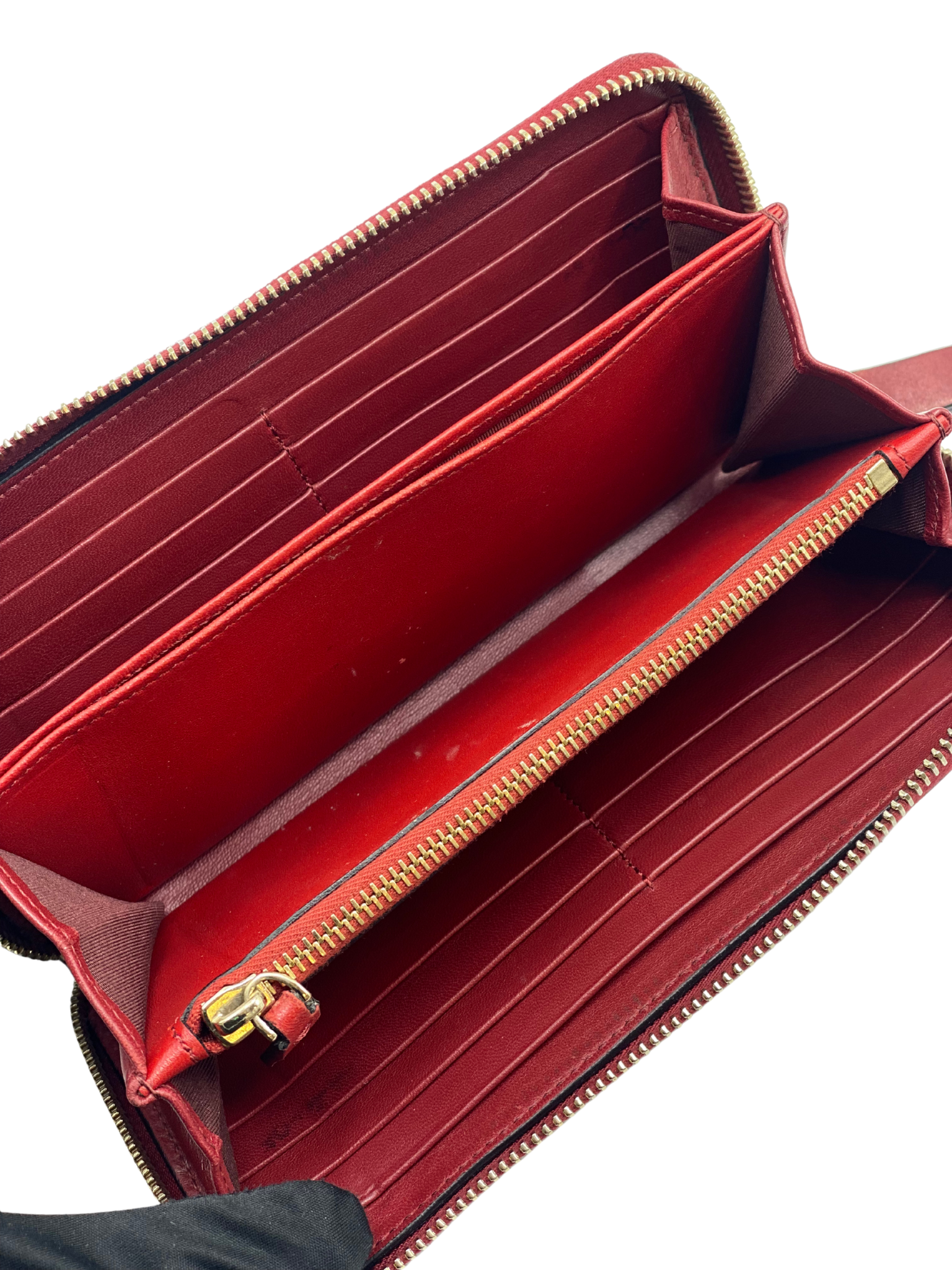 Billetera Valentino Garavani Rockstud Roja