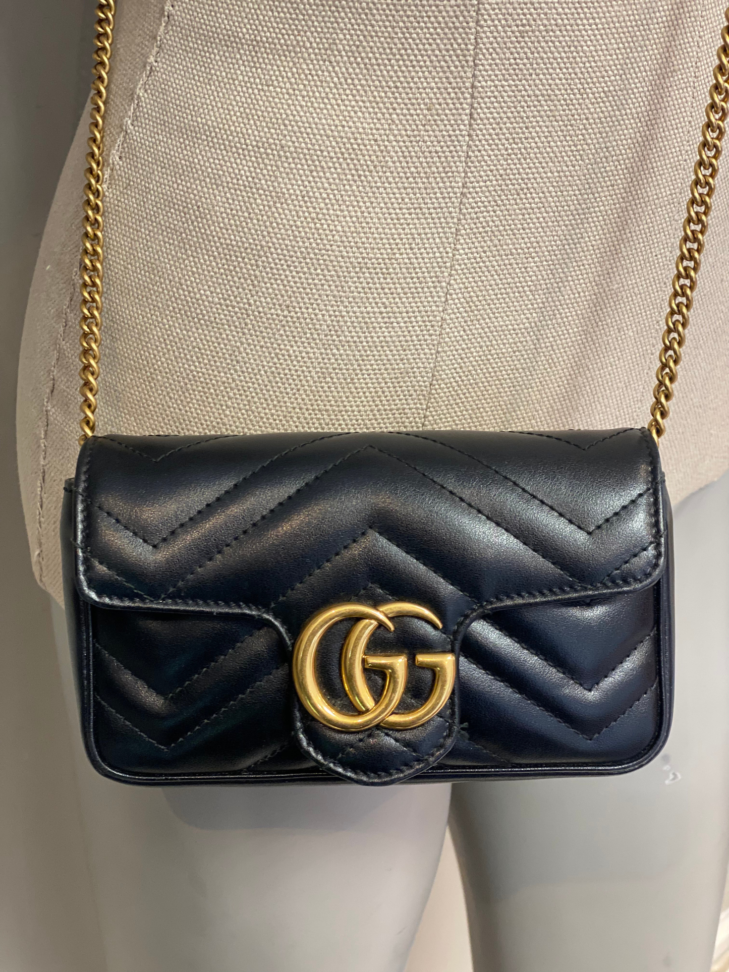 Mini Bandolera Gucci GG Marmont Matelassé