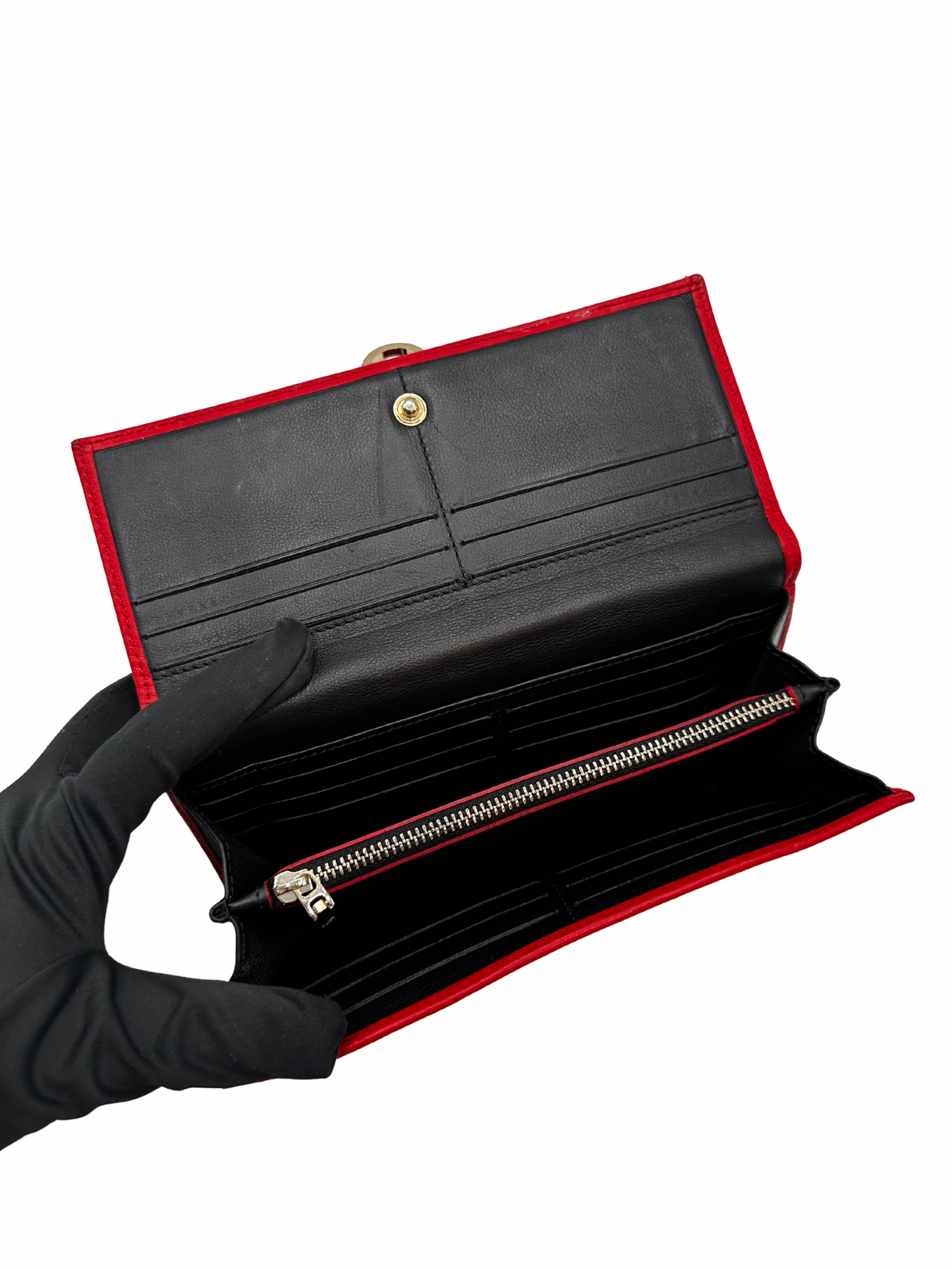 Billetera Roja Carolina Herrera