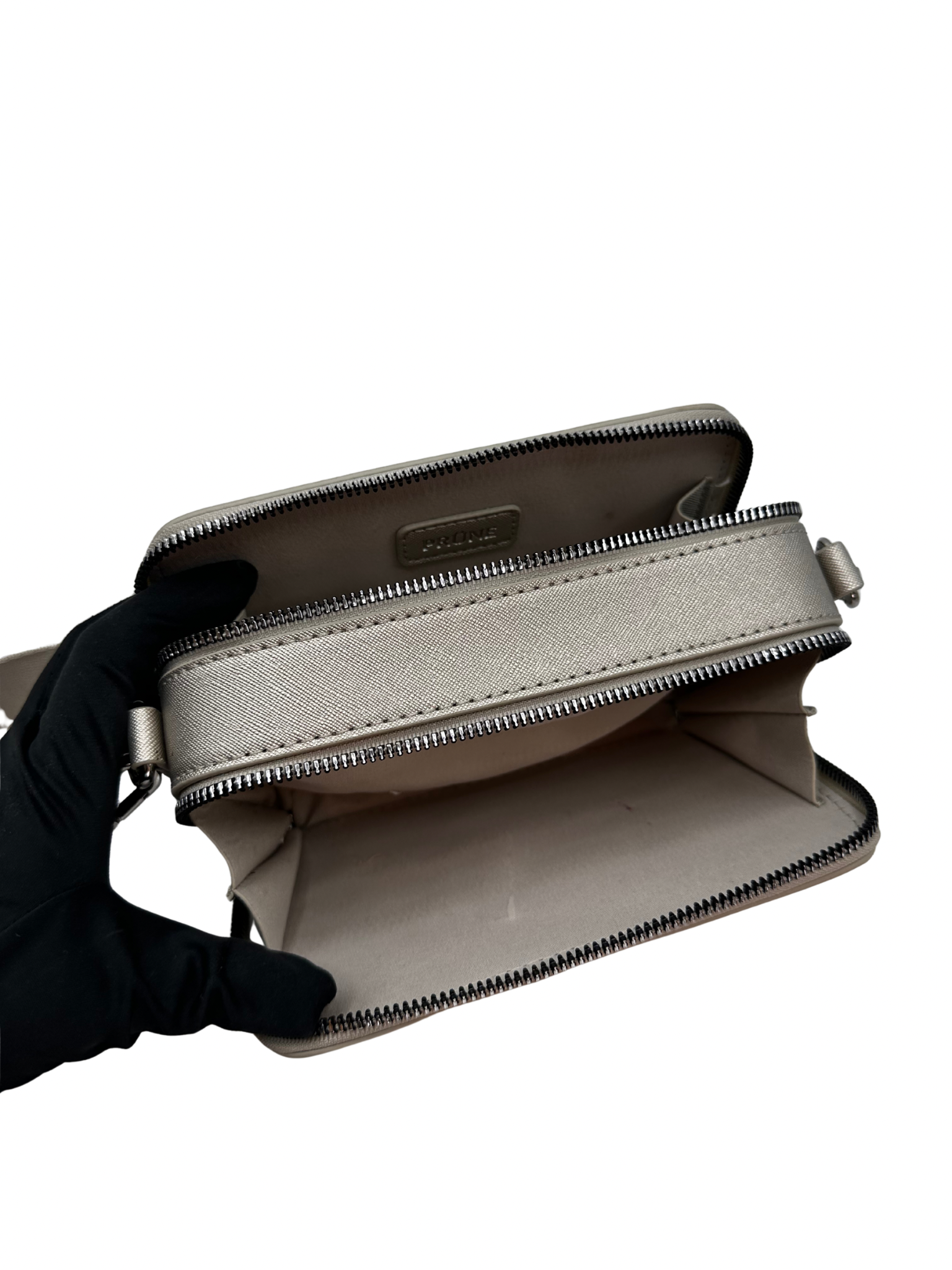 Bandolera Plateada Prune New Penny