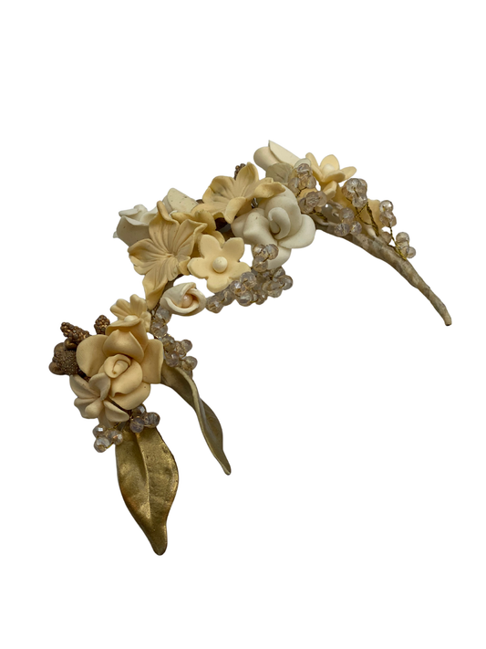 Tocado de Flores Jadiyi Yudis Maluff