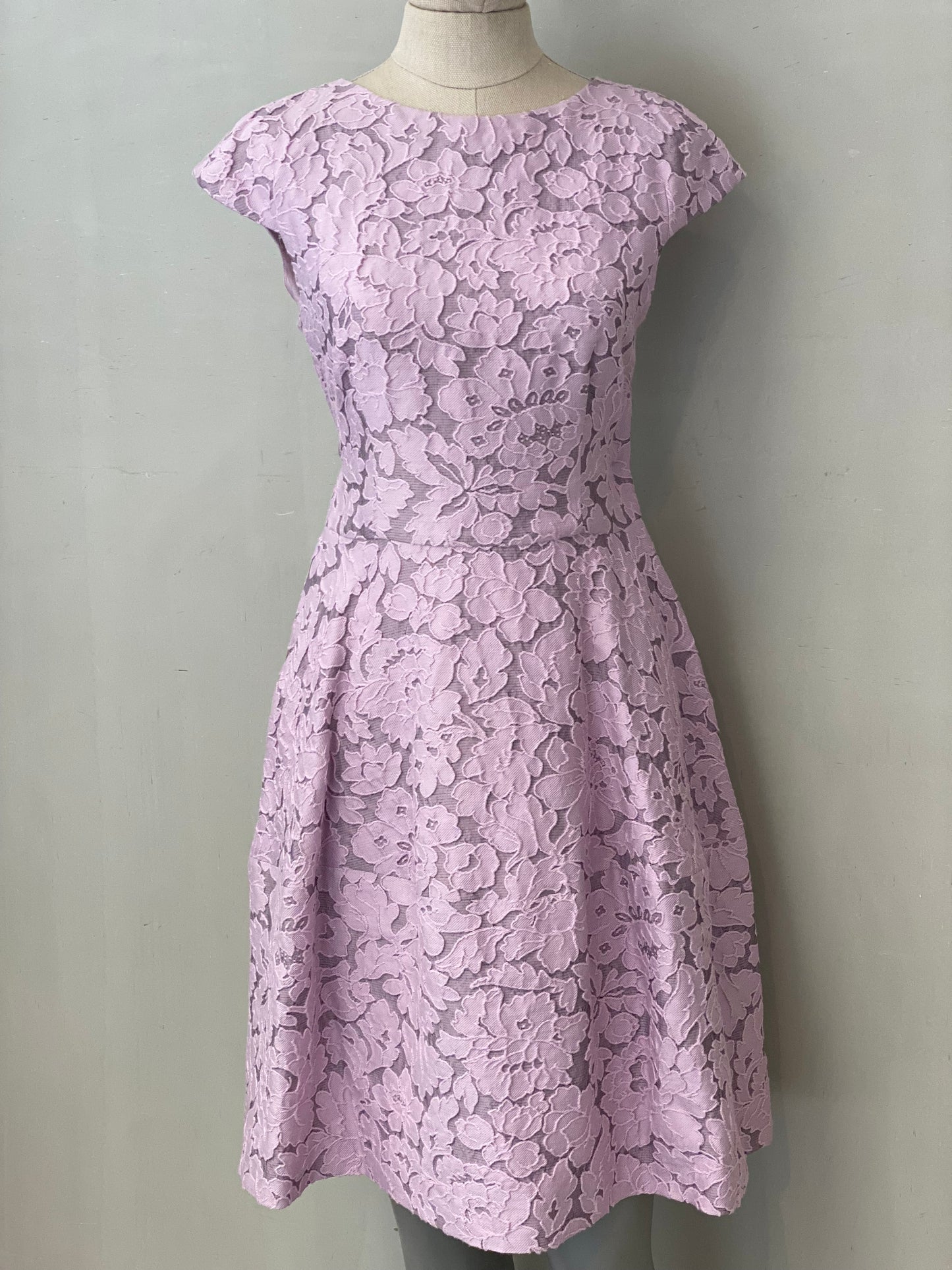 Vestido Carolina Herrera de Encaje (Talle 10)