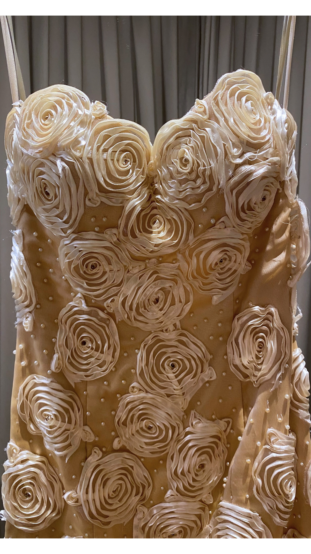 Vestido Strapless Florencia Soerensen (Talle P)