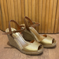 Sandalias Doradas Hush Puppies (38)