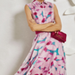 Vestido con Estampado Carolina Herrera (Talle 6)