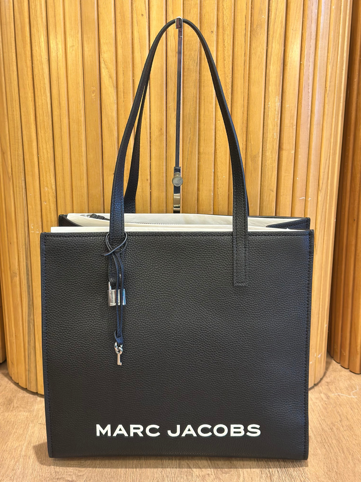 Bolso Negro Tote Bag Marc Jacobs