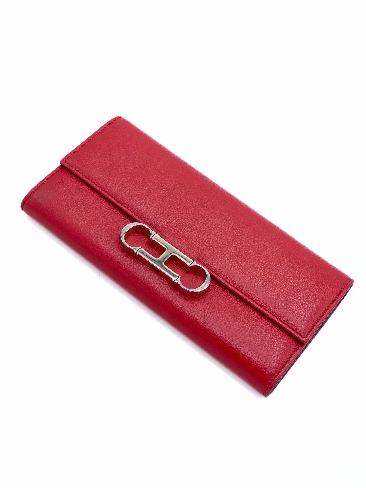 Billetera Carolina Herrera Insignia Roja