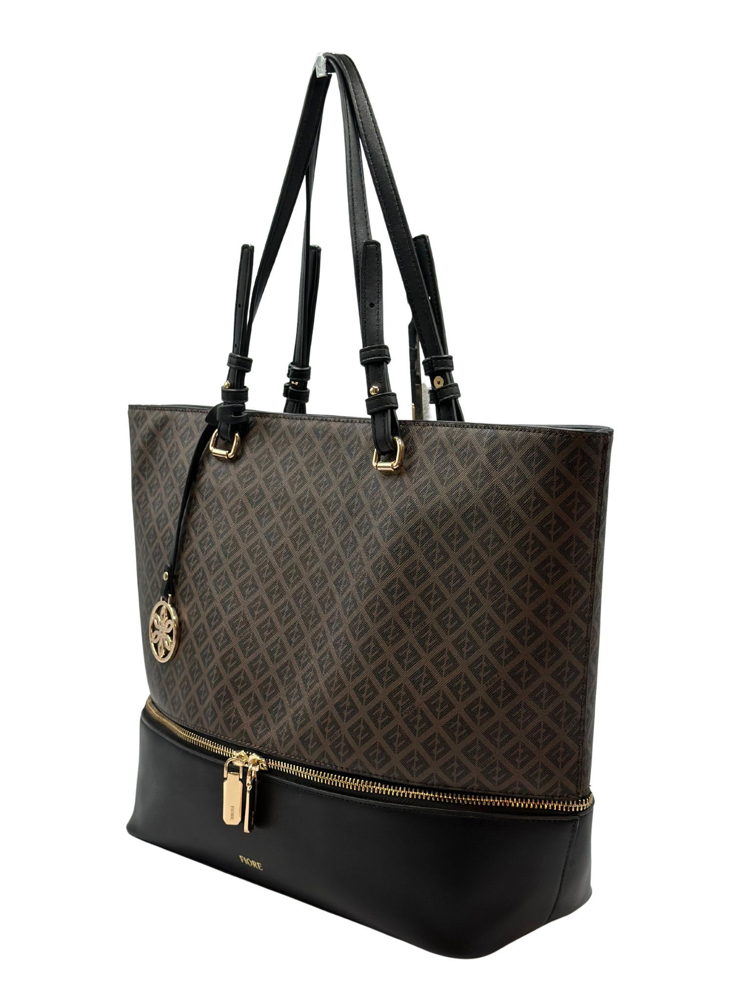 Cartera Marrón Fiore Tote Bag