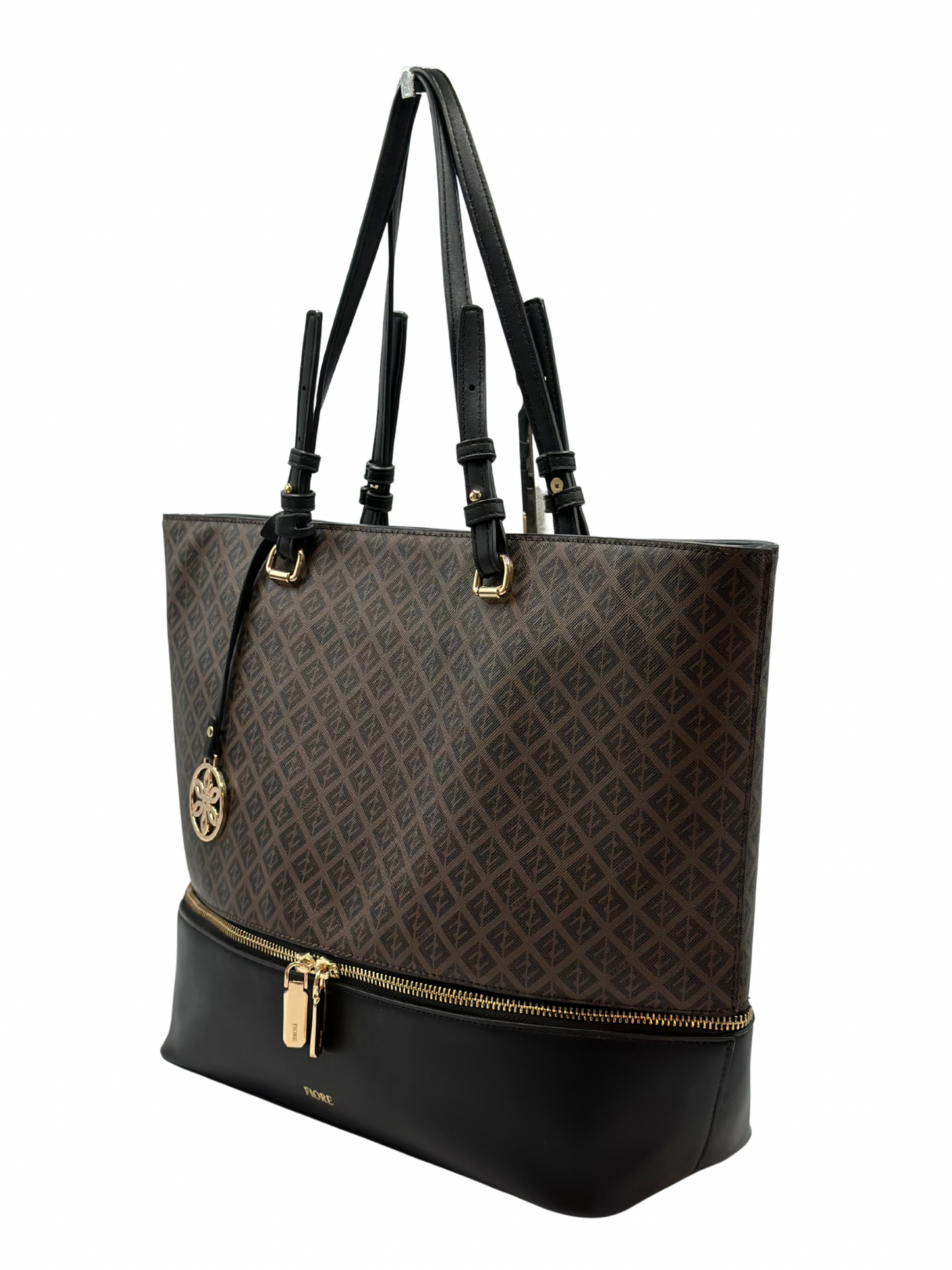 Cartera Marrón Fiore Tote Bag