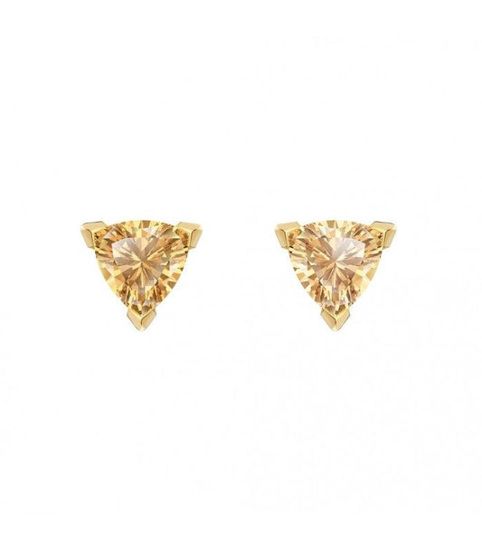 Aros Swarovski Triangle Studs