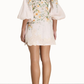 Vestido Corto Zimmermann Coaster Battenburg (Talle 0)