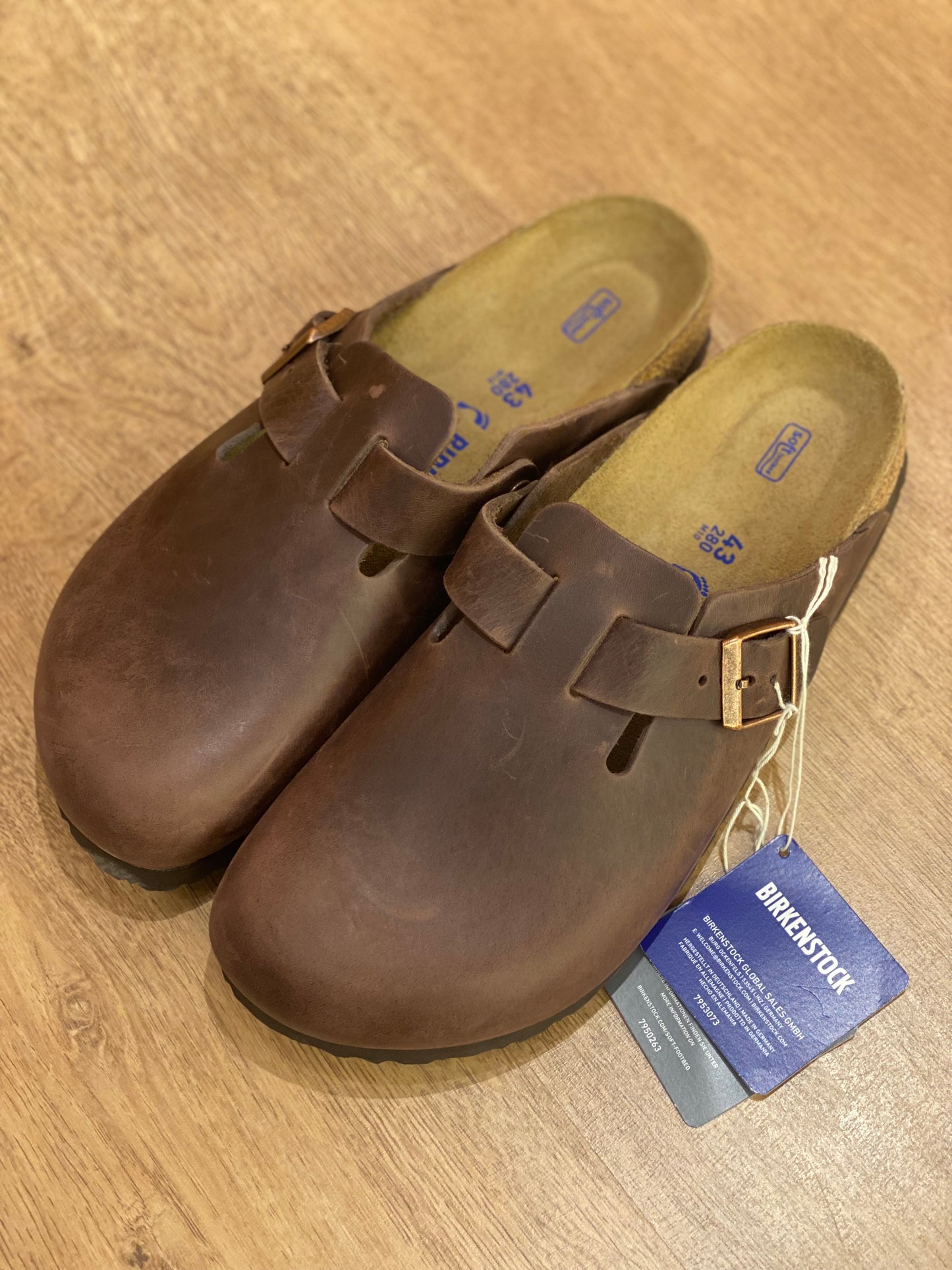 Sandalia Birkenstock Boston Habana (43)