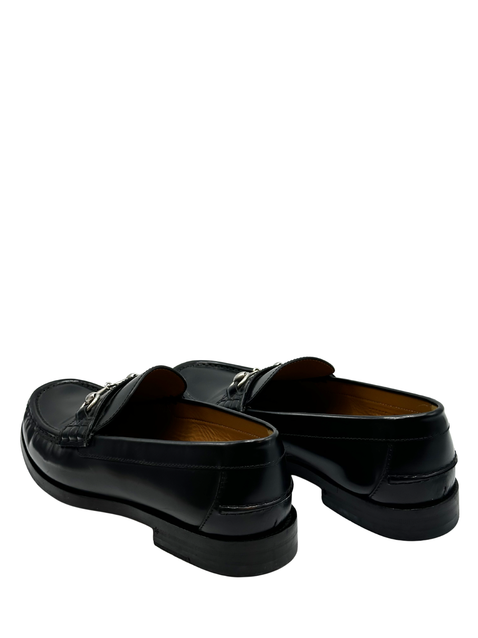 Mocasines Negros Gucci Horsebit 1953 (10 MASC)