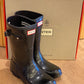 Bota de Lluvia Hunter Midi Glossy Black (8 US)