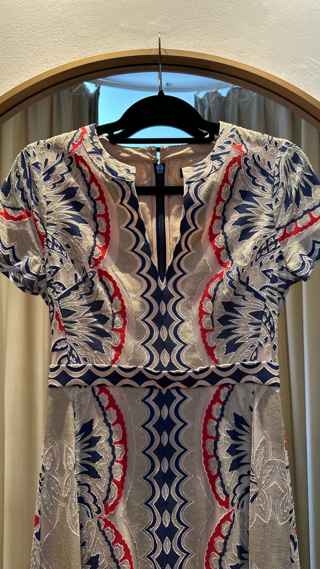 Vestido Largo con Apertura BCBGMAXAZRIA (Talle S)