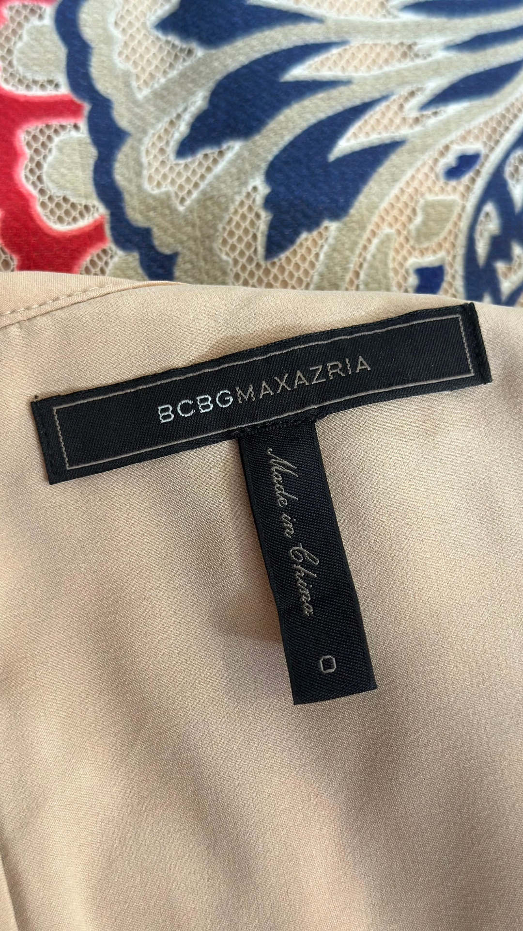 Vestido Largo con Apertura BCBGMAXAZRIA (Talle S)