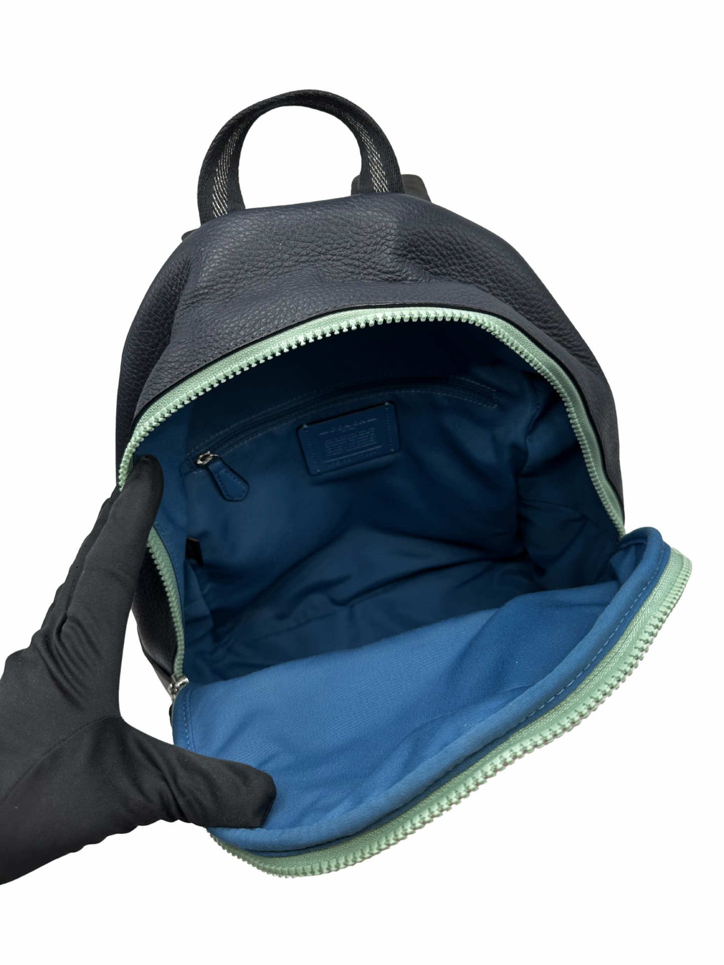 Mochila Coach Azul Vale Slingpack