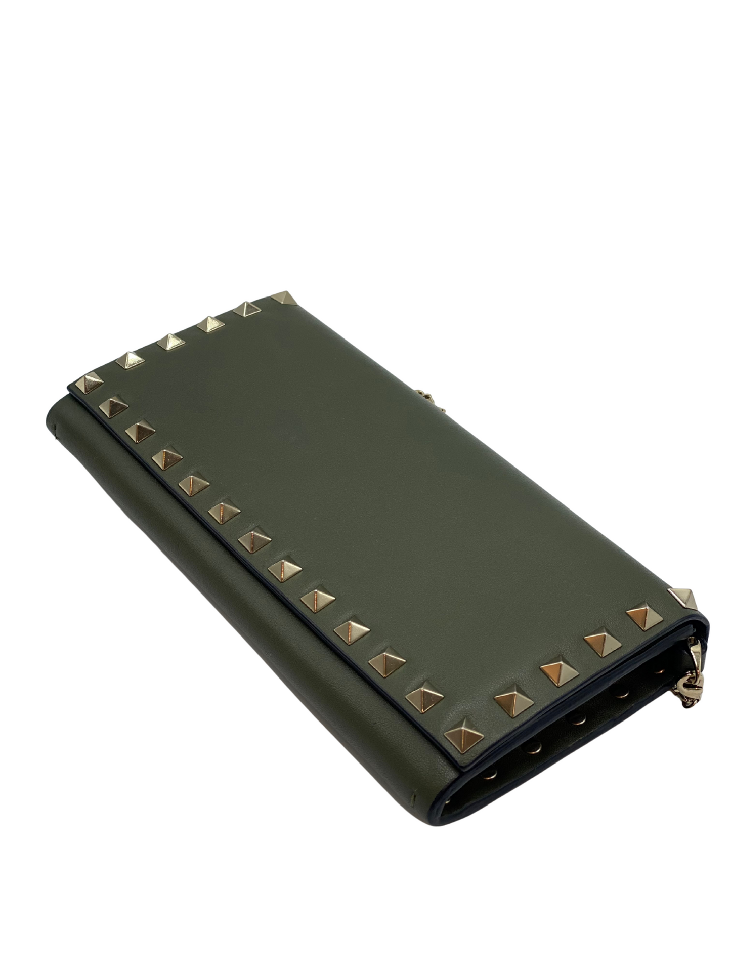 Clutch Verde Valentino Garavani Rockstud