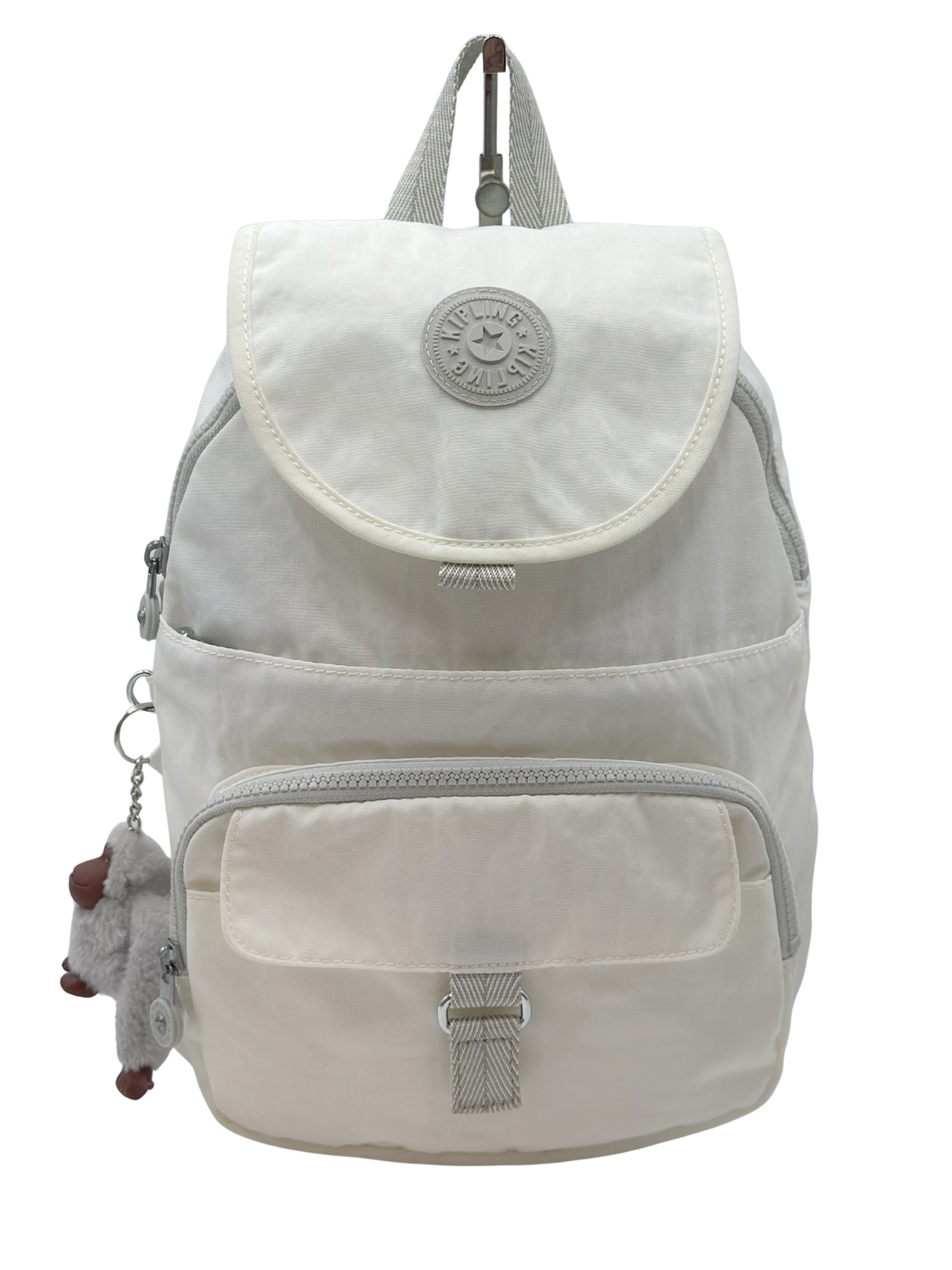 Mochila Blanca Kipling Firefly Up