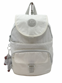 Mochila Blanca Kipling Firefly Up
