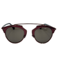 Lente de Sol Dior So Real Burgundy Blue Metal