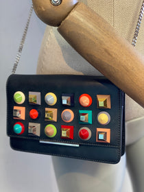 Bandolera Fendi Rainbow Stud