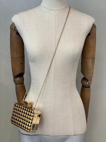 Clutch Dorado Badgley Mischka