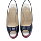 Sandalia Christian Louboutin Lady Peep Tricolor (37.5)