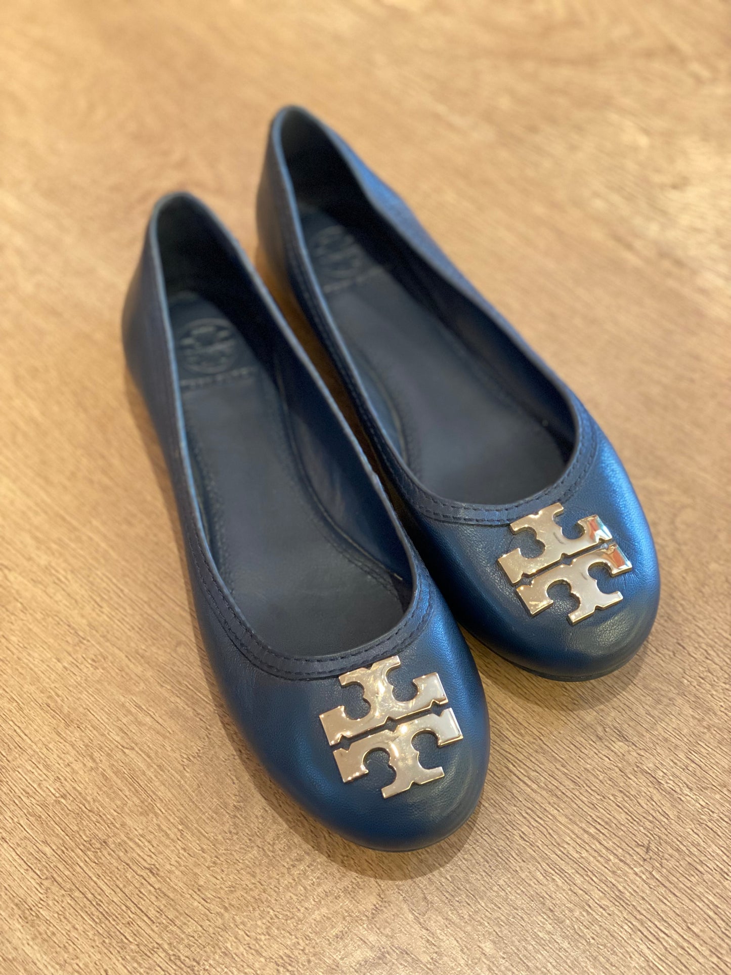 Chatita Bailarina Tory Burch Navy (37.5)