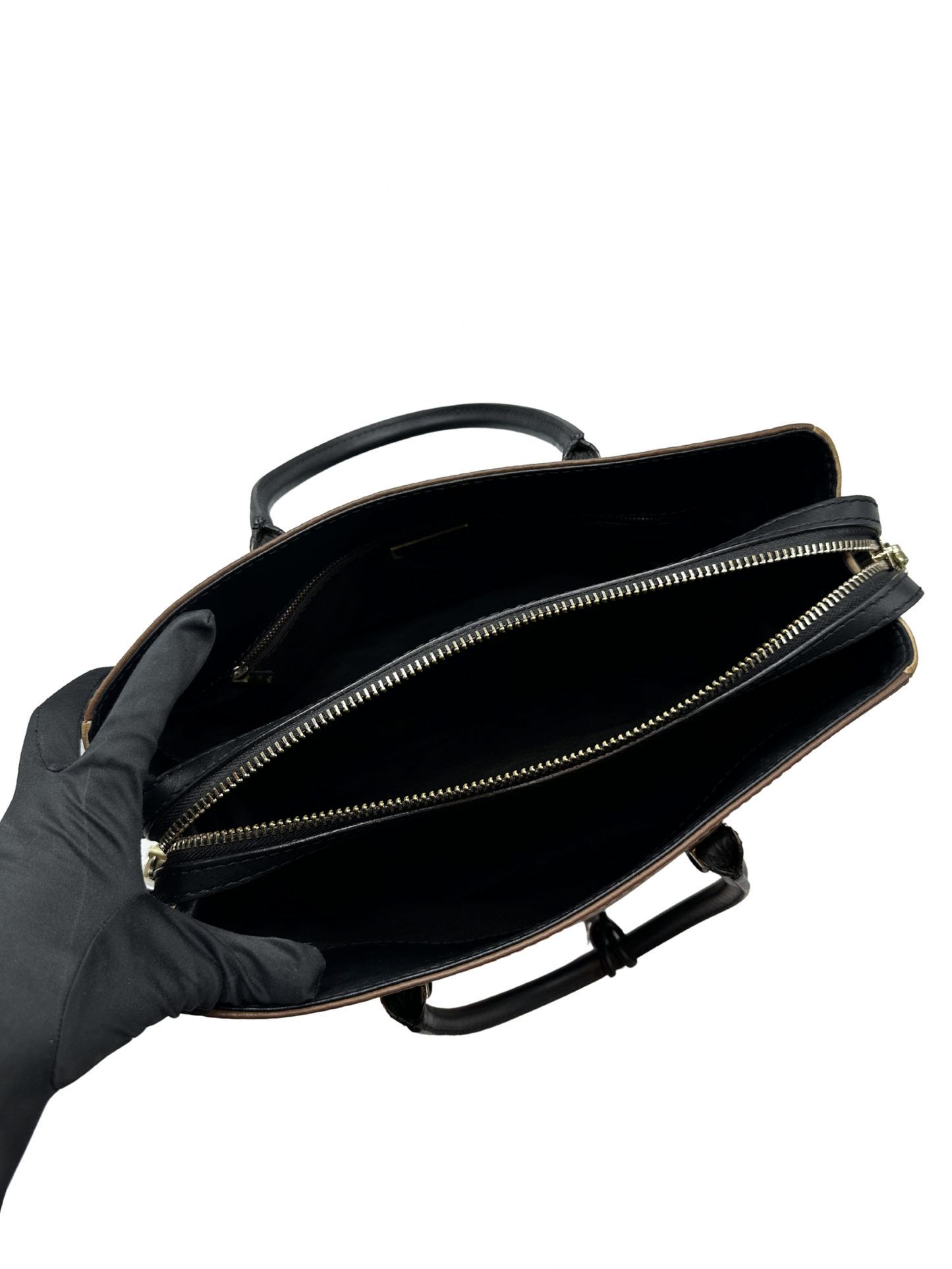 Cartera de Mano Carolina Herrera Bicolor