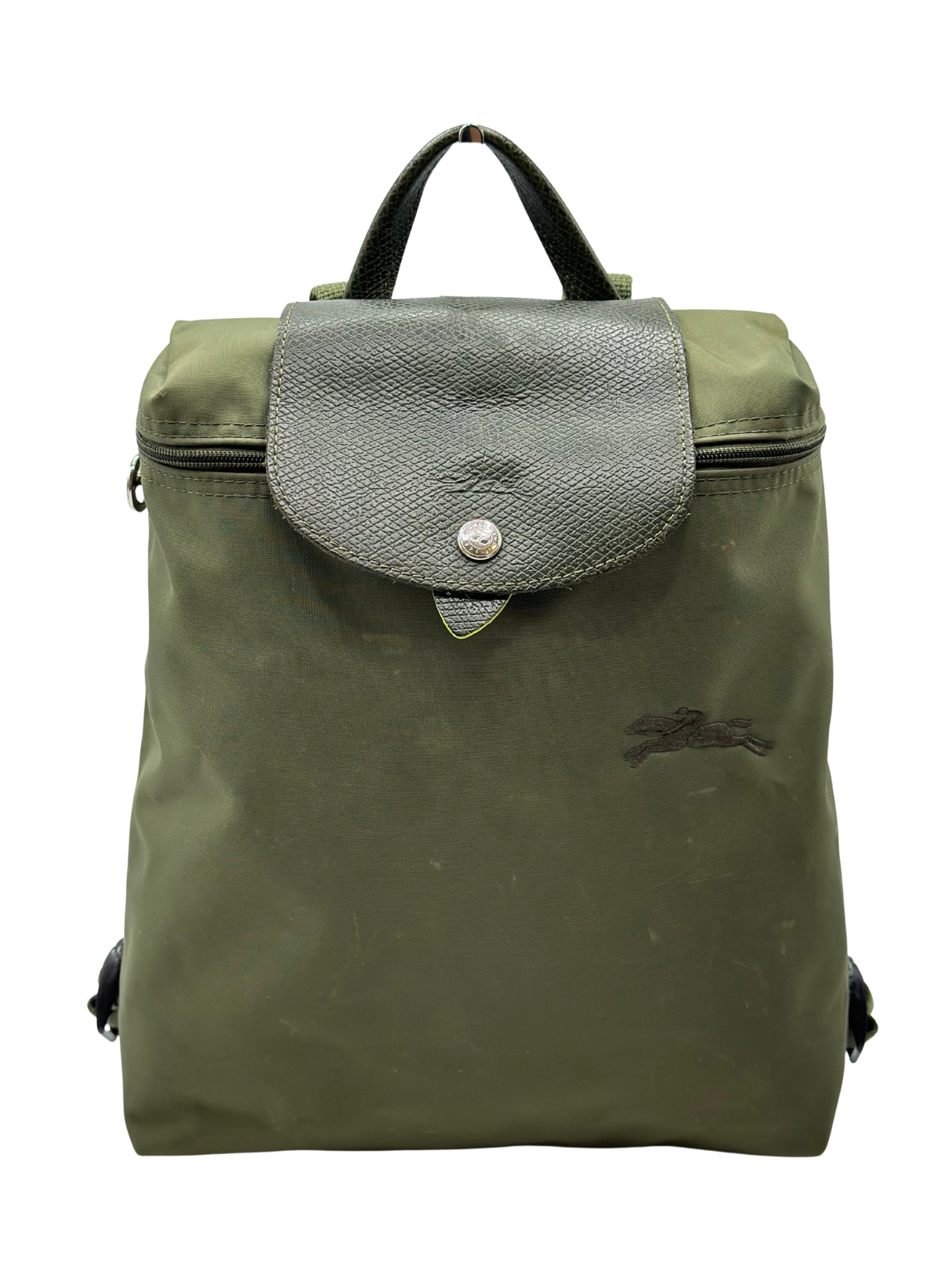 Mochila Verde Longchamp Le Pliage
