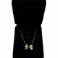 Collar Mamá en Oro Amarillo 18k Parejita