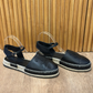 Espadrilles Chanel CC Cap Toe Ankle Strap (41)