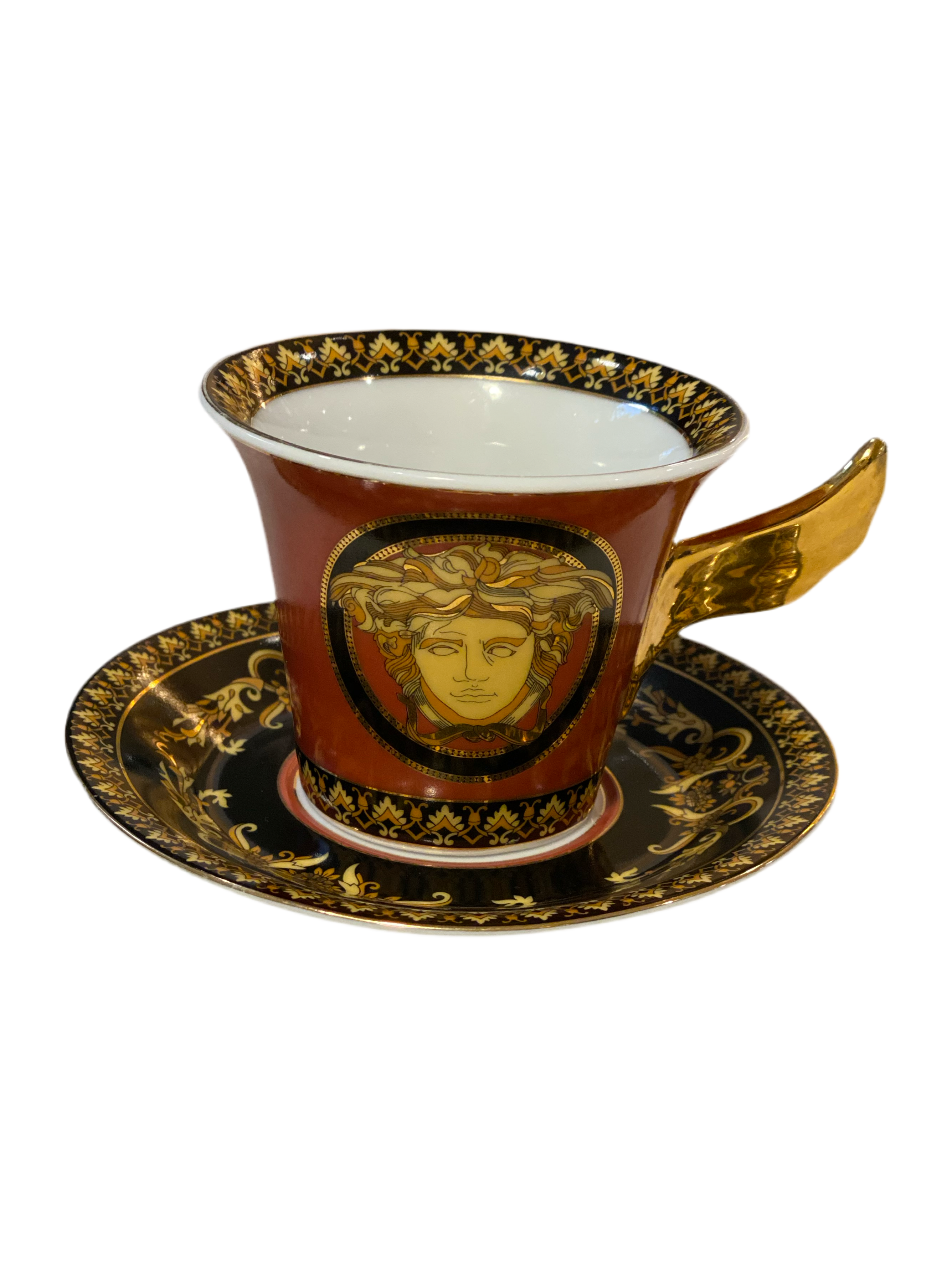 Juego de Té Porcelana Rosenthal x Versace Medusa