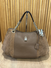 Cartera Marrón Carolina Herrera Monogram