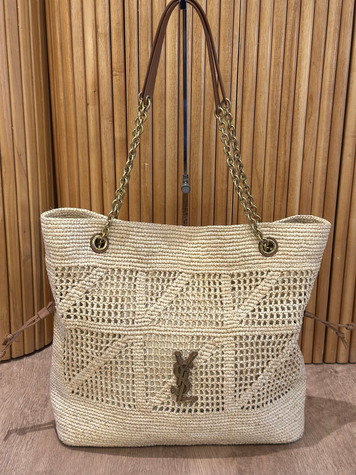 Cartera Saint Laurent Jamie Raffia
