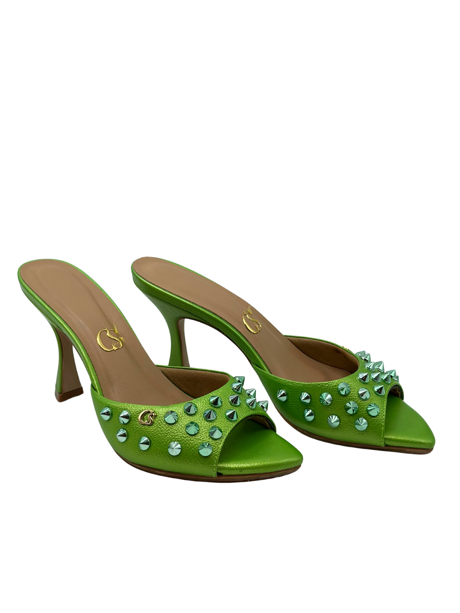 Sandalias Verdes Carmen Steffens (38)