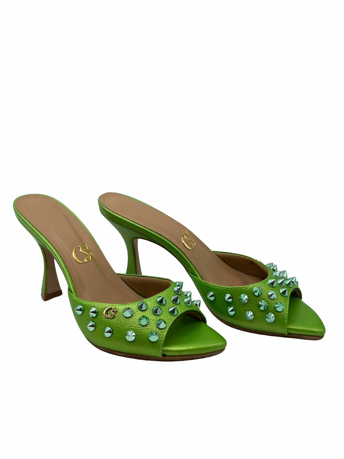 Sandalias Verdes Carmen Steffens (38)