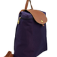 Mochila Lila Lonchamp Le Pliage