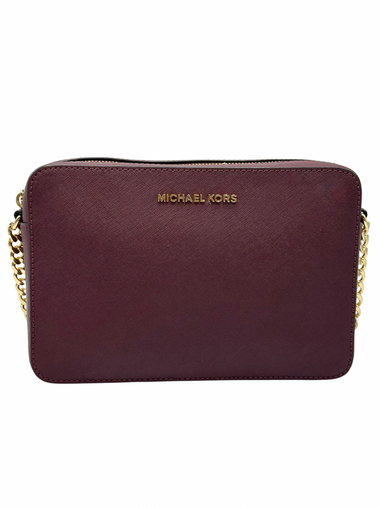 Bandolera Bordó Michael Kors Jet Set
