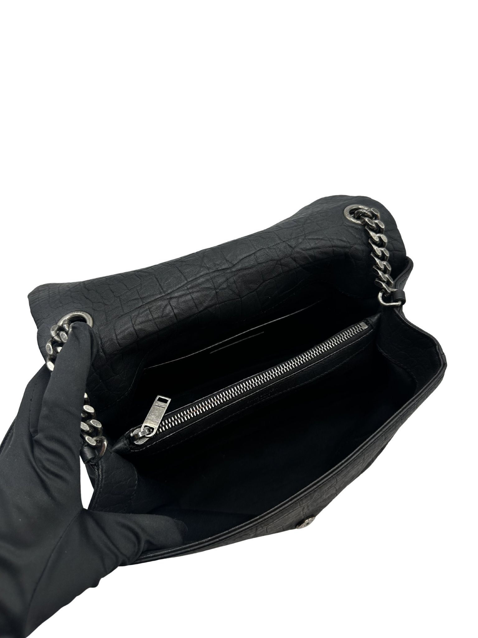 Bandolera Negra Yves Saint Laurent West Hollywood