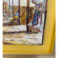 Cuadro "Mercado" de Dhlema Lopez 47 x 37 cm.