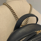Mochila Negra Gucci Soho Interlocking