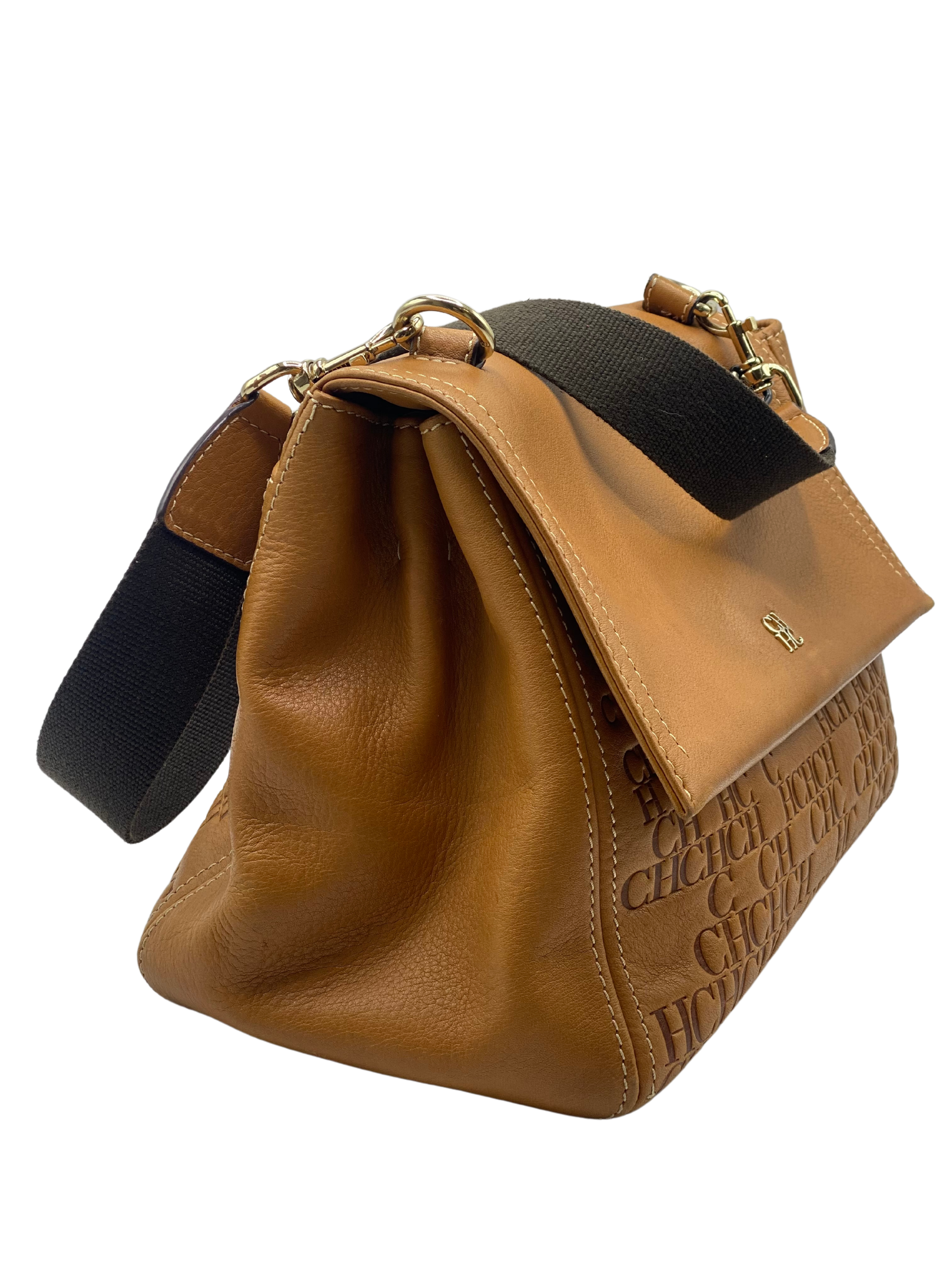 Cartera Carolina Herrera Baret Monogram