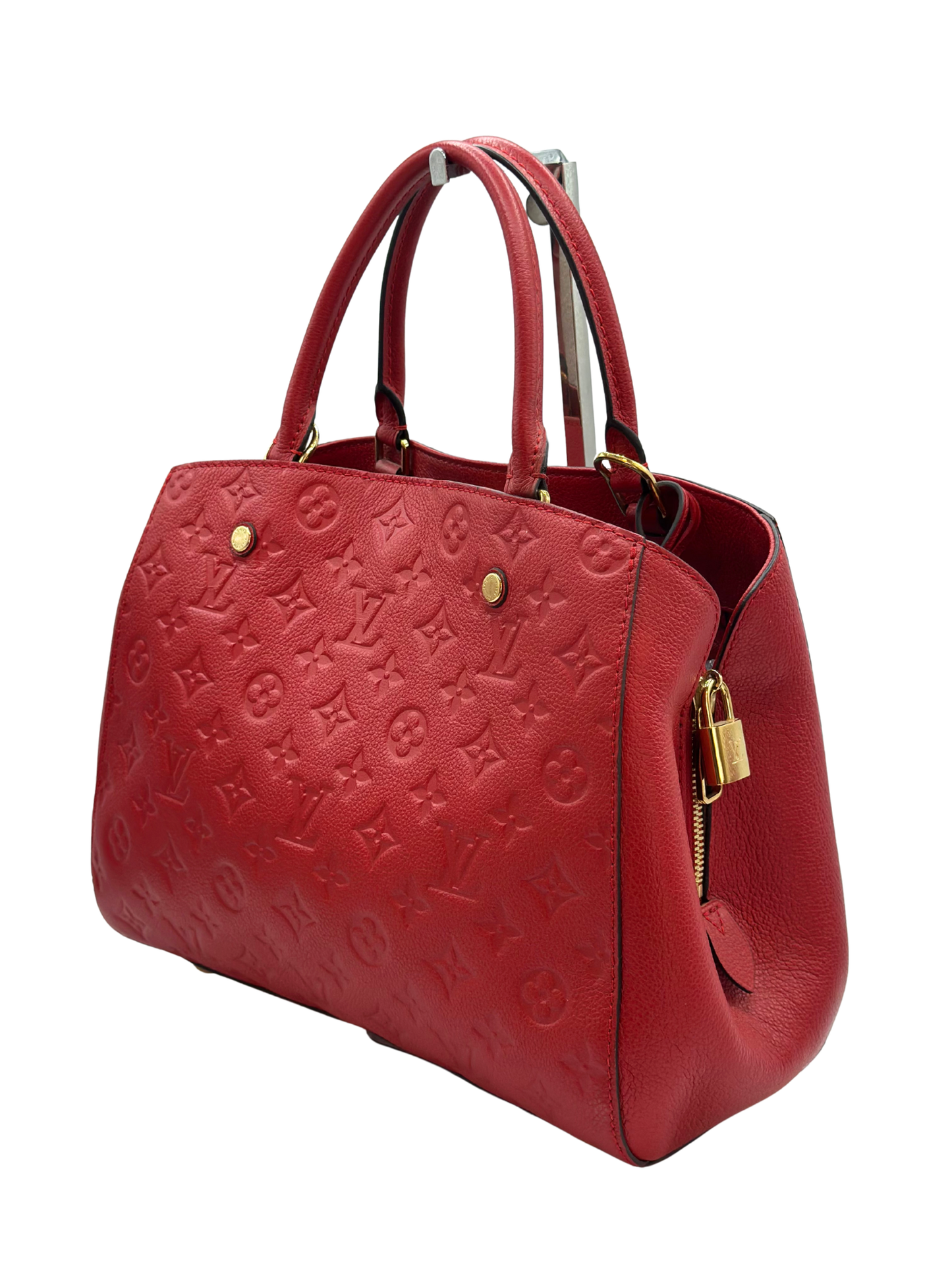 Cartera Roja Louis Vuitton Montaigne