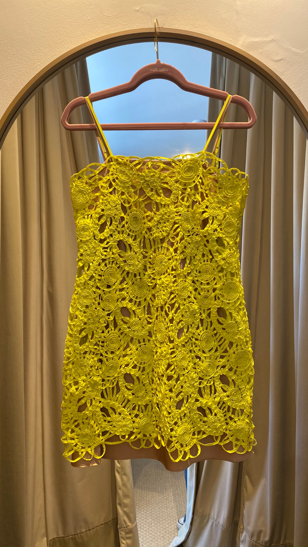 Vestido Amarillo Cult Gaia Shaunez (S)
