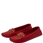 Mocasines Rojos Louis Vuitton (Talle 38.5)